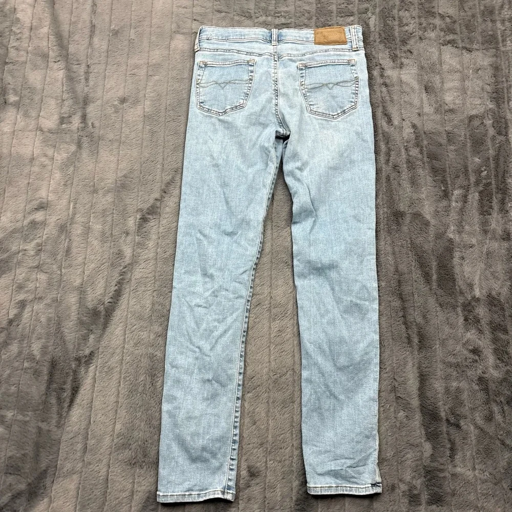 Polo Ralph Lauren Eldridge Skinny Jeans Boys 18 Light Wash Blue Denim 10830